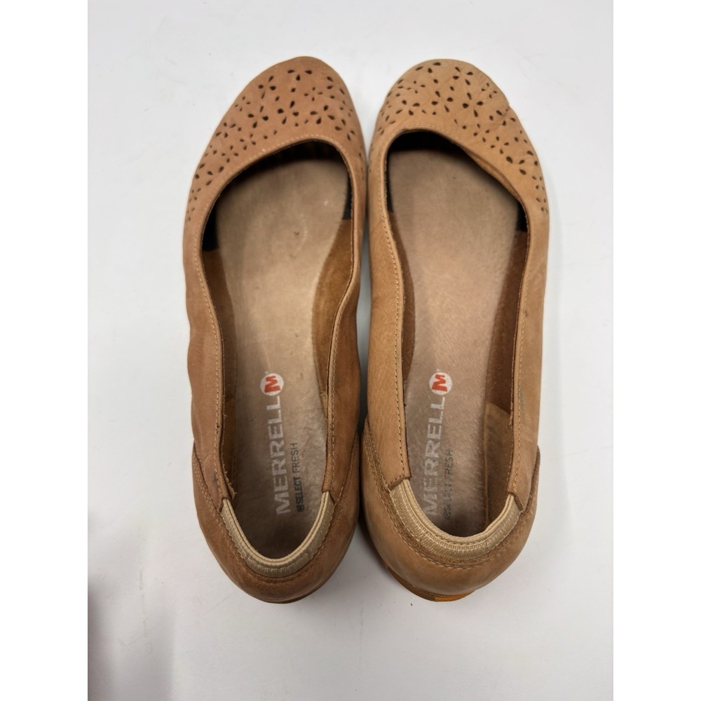 Merrell Mimix Haze women's ballet flats Shoes Leather Size 8.5 J21906 Brown - Picture 8 of 8